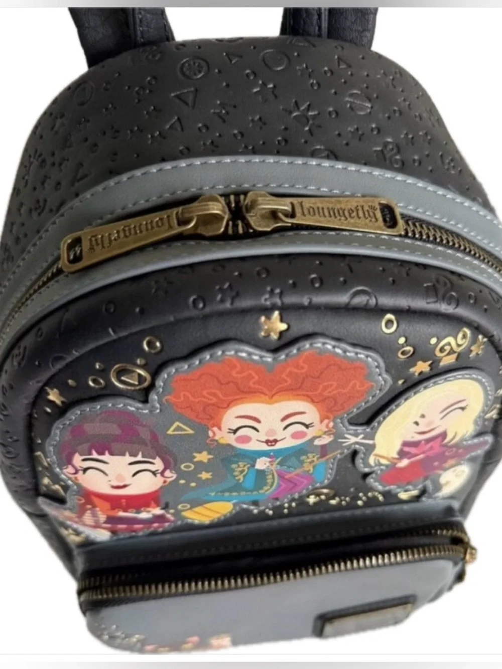 Hocus Pocus Loungefly Disney Sanderson Sisters  Chibi Mini Backpack NWT